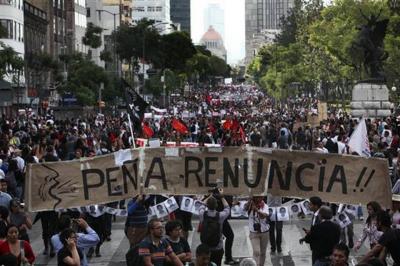 México a la espera que Peña Nieto se despida de presidencia