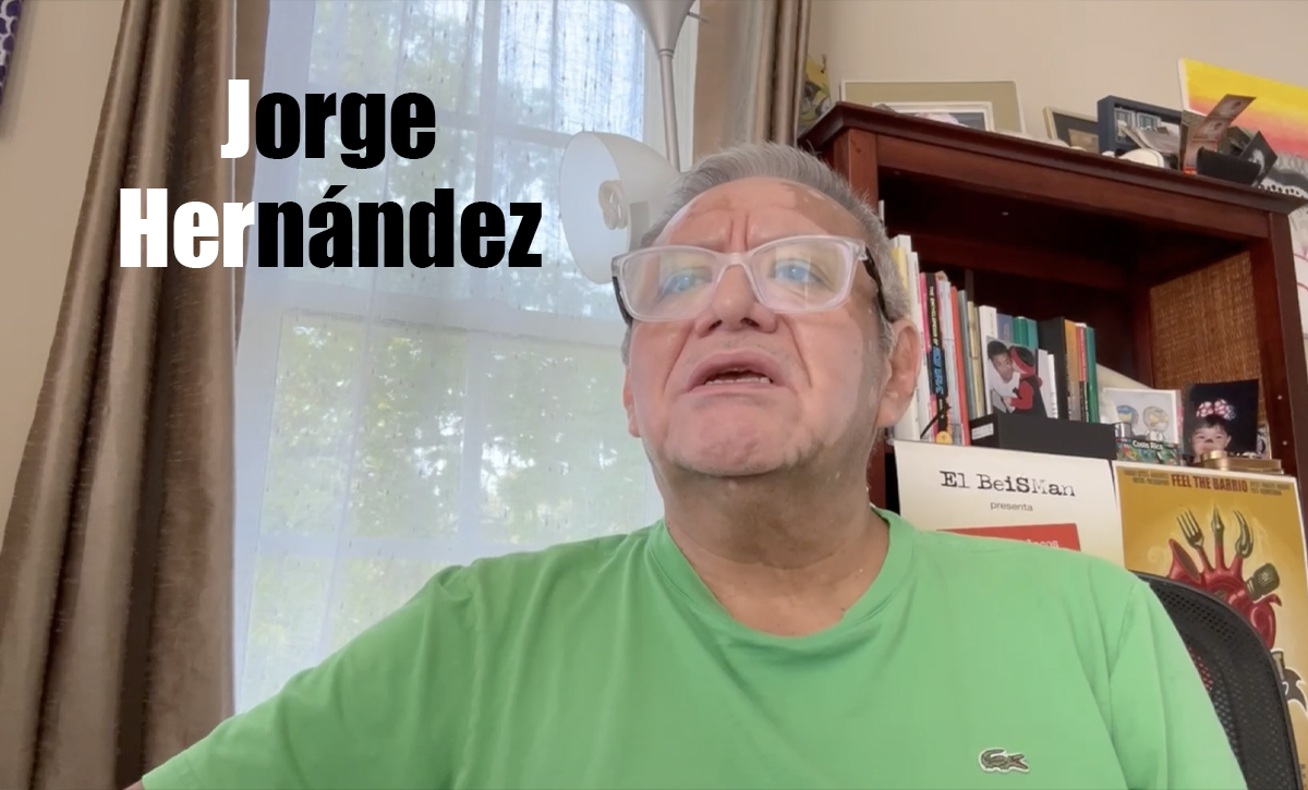 “Pisando la dudosa luz del día” de Jorge Hernández